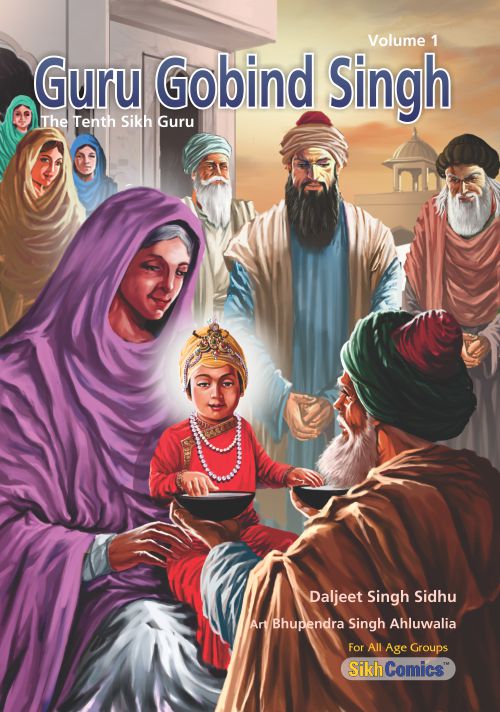 Fakir meeting Guru Gobind Singh a few months after his birth in Patna.